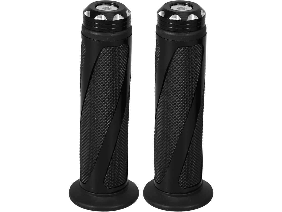 Puños multiusos de 2 piezas para manillar de vehículos, con textura para un mejor agarre.