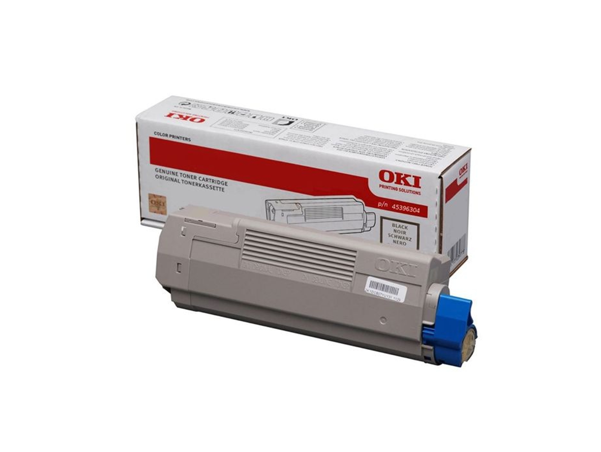 Cartucho de Tóner OKI  45396304  8000 Pág Negro  para OKI MC760dn, MC760dnfax, MC760dnvfax, MC770dnfax, MC780dfnfax