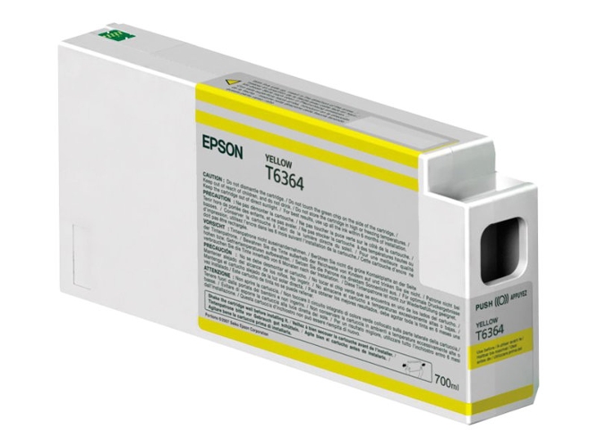 Cartucho de Tinta Original EPSON C13T636400 T6364 Amarillo