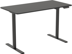 Escritorio Elevable MITSAI Denver con sistema de elevación automática y memoria integrada (120(L) x 60(P) x 73 a 118(A) cm - Negro)