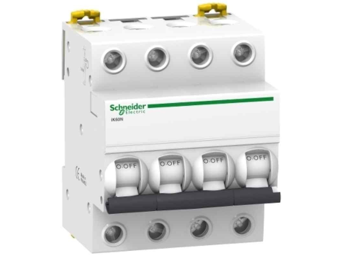 SCHNEIDER Interruptor Magnetotérmico Ik60N 4P 40A A9K24440