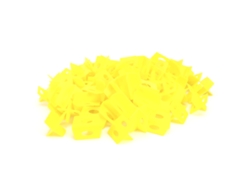 Kit de nivelación de baldosas para bricolaje, 200 piezas, color amarillo.