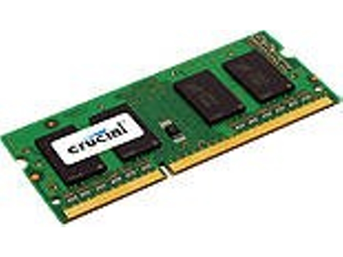 Memoria RAM DDR3 CRUCIAL (1 x 4 GB - 1600 MHz - CL 11)