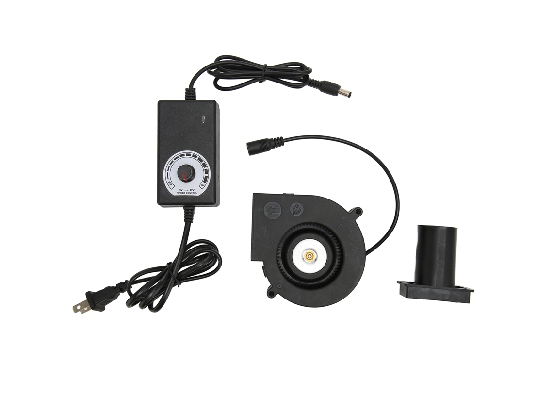 Mini Ventilador Soplador De 97x97 Mm, 12 V Cc, Con Control De Velocidad Para Refrigeración De Equipos Electrónicos.