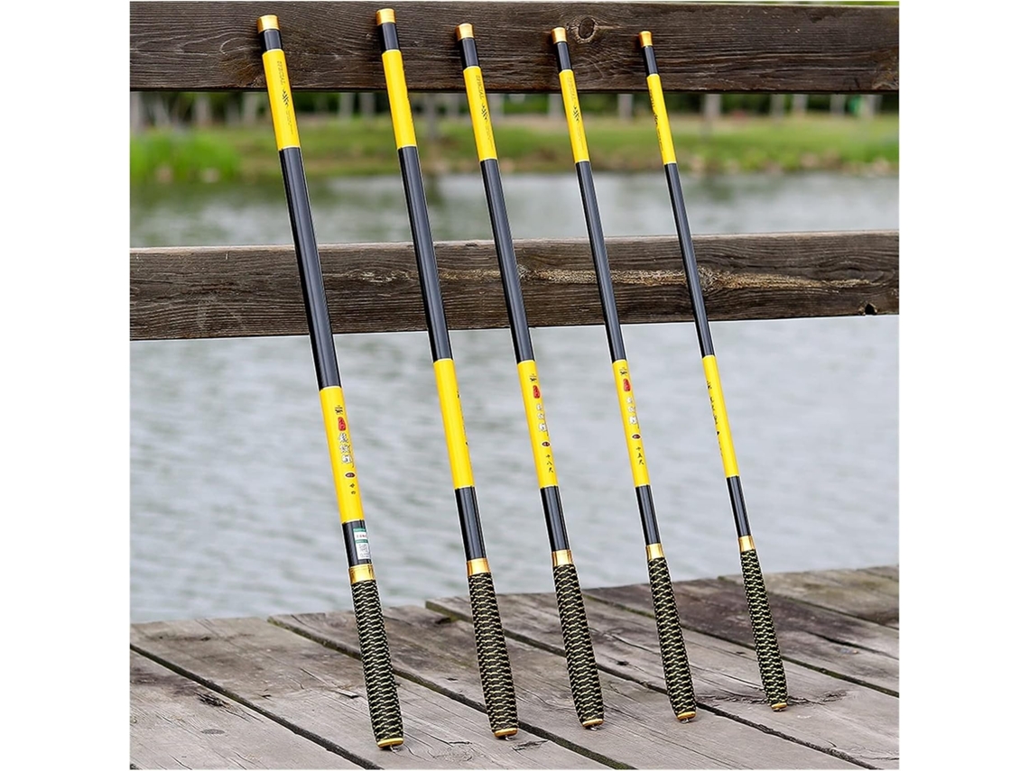 Caña De Pescar Mar, 3,6, 4,5, ..., 7,2 Metros Flux Pole Main Carbon Fiber Casting Telescopic Fishing Crass ...