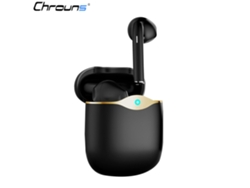 True Wireless Chrons Auriculares Bluetooth 48 Horas de Reproducción Negro VEANXIN