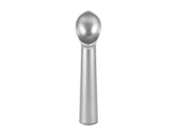 Cuchara de helado de metal portátil - Antiadherente (plata mate) RNEMITERY