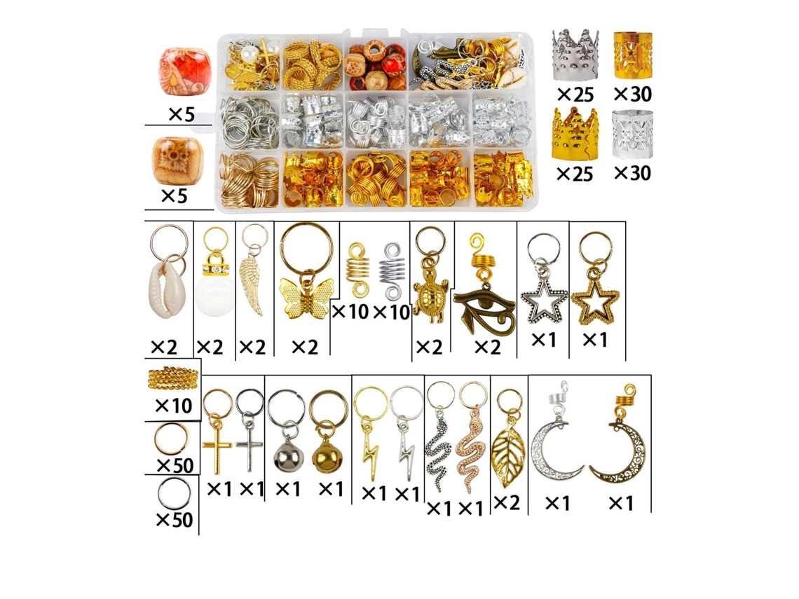 Anillos Y Joyería Exquisitos Para Trenzas Y Rastas Con Estilo Y Variedad De Diseños