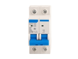 Disyuntor Miniatura 2p Con Protección Contra Fuga 40a 400vca Dz47-63