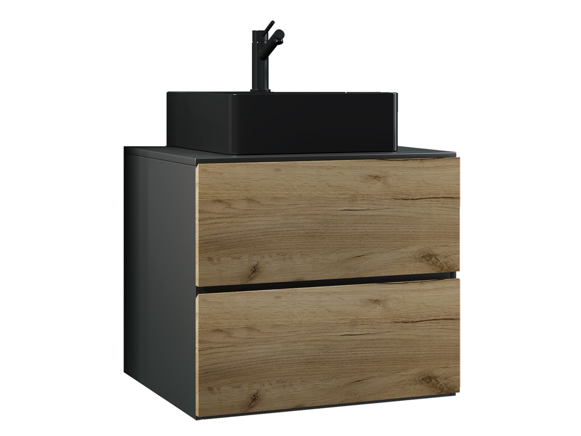 Mueble de lavabo de 2 piezas Lendas S Bl Vcm Lavabo
