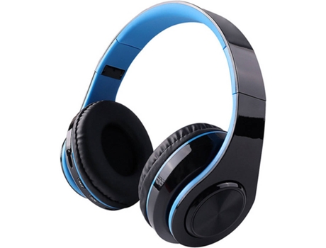 Auriculares Bluetooth INTERSTELLAR Led (On Ear - Azul)