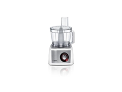 Bosch Mc812S820 Robot de cocina 1250 W 3,9 L Acero inoxidable Blanco
