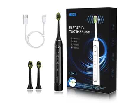 Cepillos de Dientes Eléctricos Negro OHPA Y06