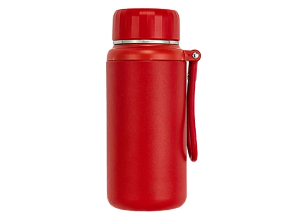 Termo de acero inoxidable 316, portátil y práctico, ideal para separar té en bicicletas eléctricas.