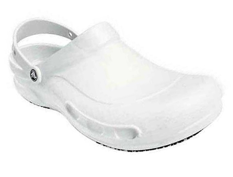 Zuecos CROCS Bistro Hombre (39-40 - Blanco)