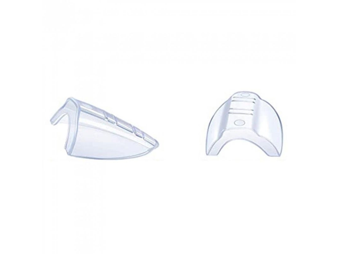 Gafas De Seguridad Con Protecciones Laterales Deslizantes Transparentes Para Gafas Miópicas, Ajustables, Tpu, 1 Par