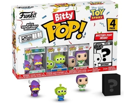 Figura FUNKO Bitty Pop! Toy Story - Zurg (4 Peças)
