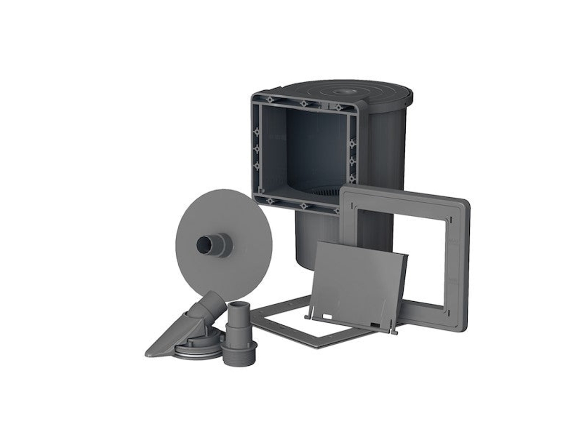 Kit de skimmer gris