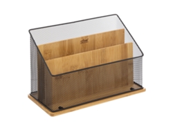 Havi Organizador De Escritorio Bambú Negro 5 FIVE SIMPLY SMART