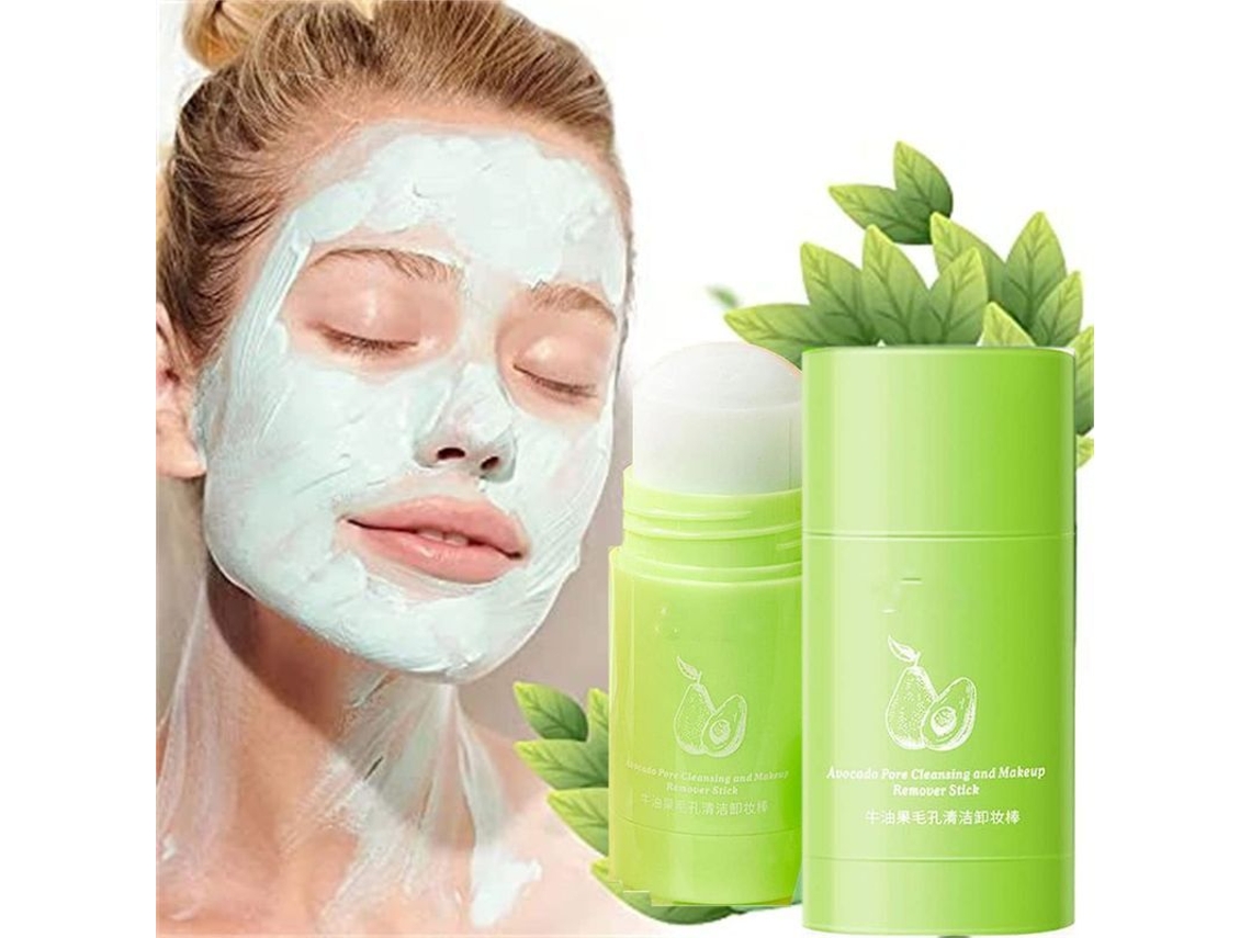 Toallitas Limpiadoras Faciales De Aguacate Y Té Verde Para Combatir El Acné.