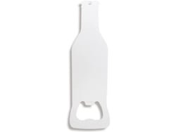 Abrebotellas De Acero Inoxidable Con Impresión Por Transferencia Térmica Creativa, En Blanco Para Imprimir, 1 Unidad.