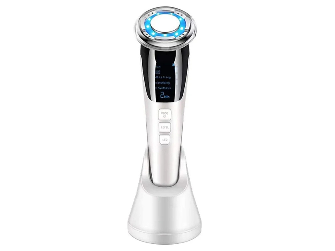 Bestvite D818 Instrumento de Belleza Cuidado Facial Caliente y Frío Belleza Ultrasónica Blanco
