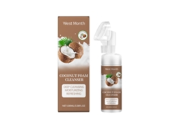 Limpiador facial de espuma de coco
