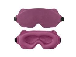 Antifaz 3D para dormir que bloquea la luz, compatible con los ojos, suave, para conciliar el sueño e ideal para viajar. Transpirable y cómodo.