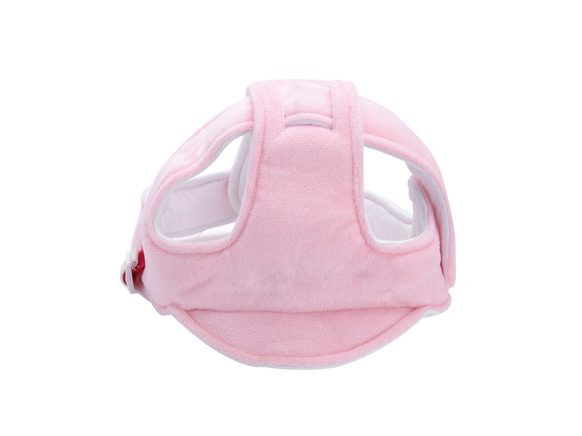 Gorro De Seguridad Para Bebé, Protección Anticolisión, Casco Para Niños Pequeños, Rosa, Algodón Suave.