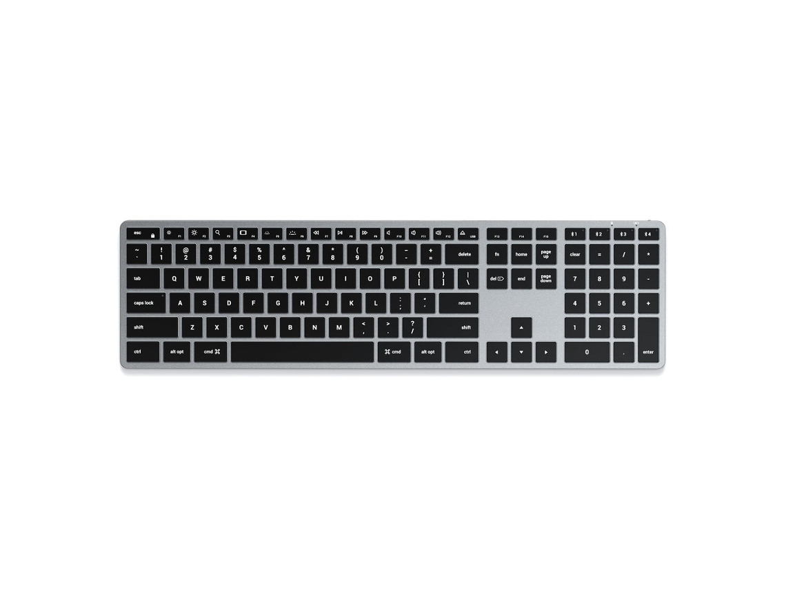 Teclado SATECHI Negro,Gris