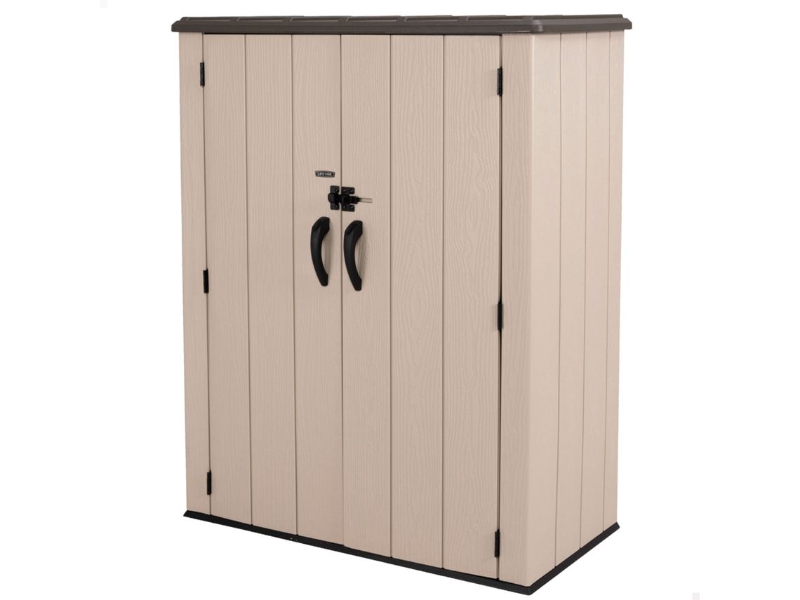 Gabinete vertical para exteriores Rough Cut™ de 1500 l con estantes de por vida