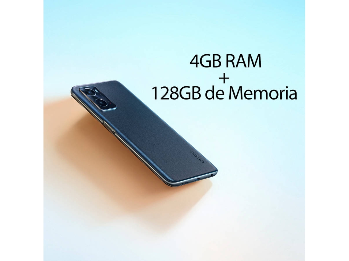 Smartphone OPPO A76 (6.56'' - 4 GB - 128 GB - Negro)