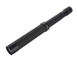Telescopio monocular con zoom portátil de alta potencia, conectable a cámara, 2 secciones, para observación de aves, senderismo, acampada, color negro, Yizhood