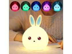 Nueva luz nocturna infantil, luz nocturna infantil de silicona con LED, regalo para niños Rosewell