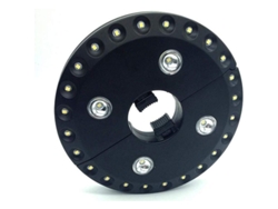 Luz De Paraguas Inalámbrica 3 Niveles De Intensidad 28 Led Blancos Camping Jardín Exterior Negro