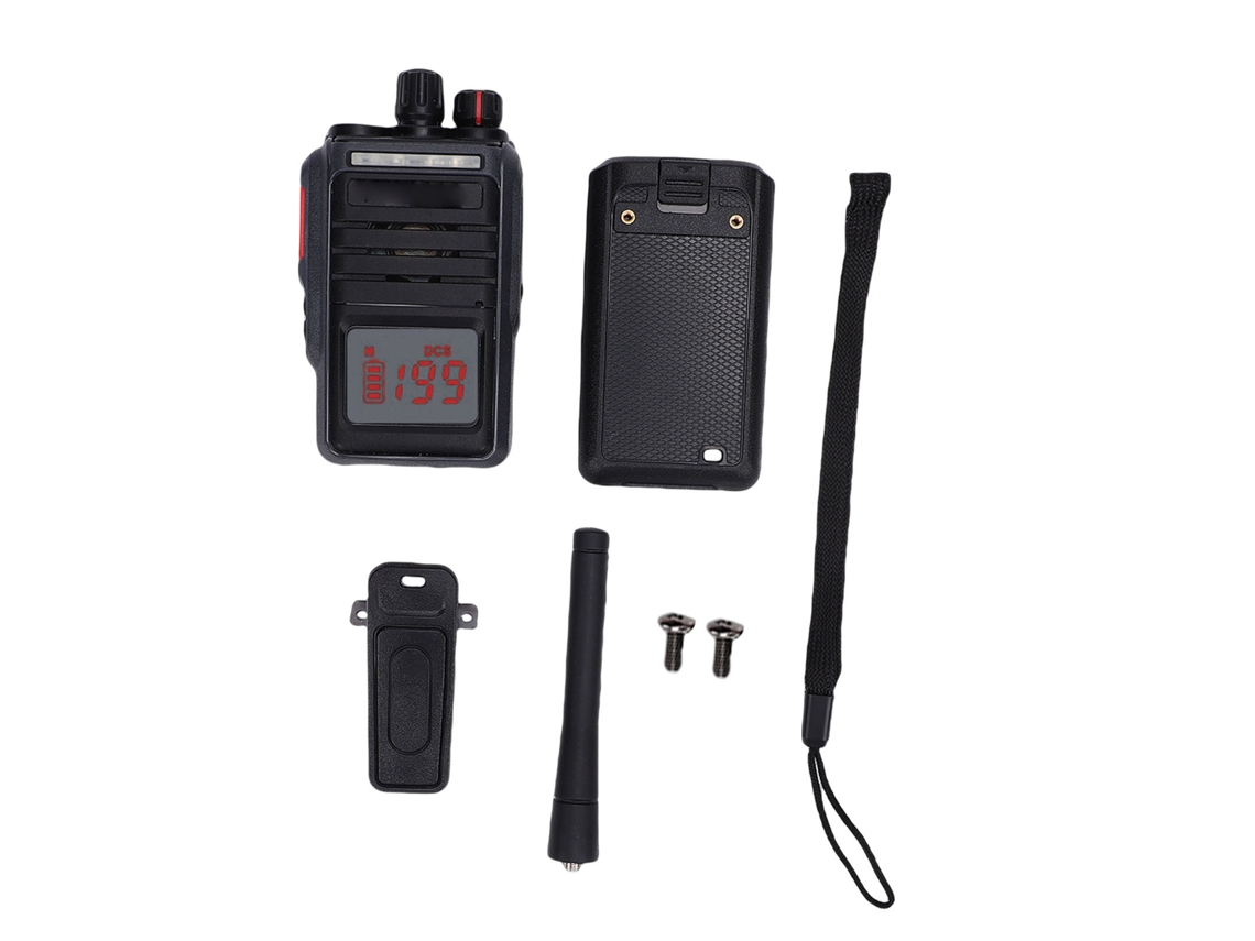 Mini Walkie Talkie Radio Bidireccional Uhf Portátil Impermeable Ip68