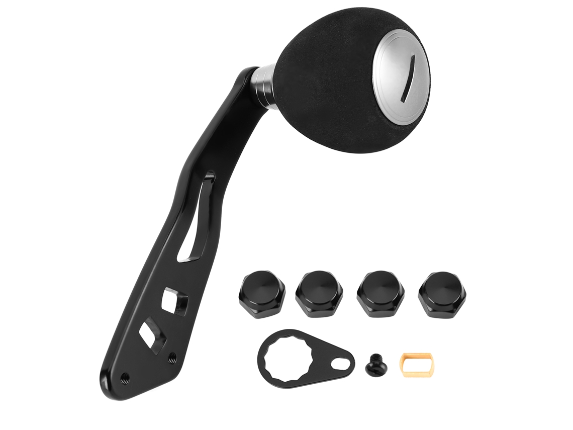 Empuñadura para carrete de baitcasting, marca A/d/s Black Gun