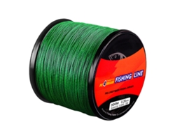 Hilo De Pesca Trenzado Pe 300m 30lb 2.5 Verde Para Agua Dulce Y Salada
