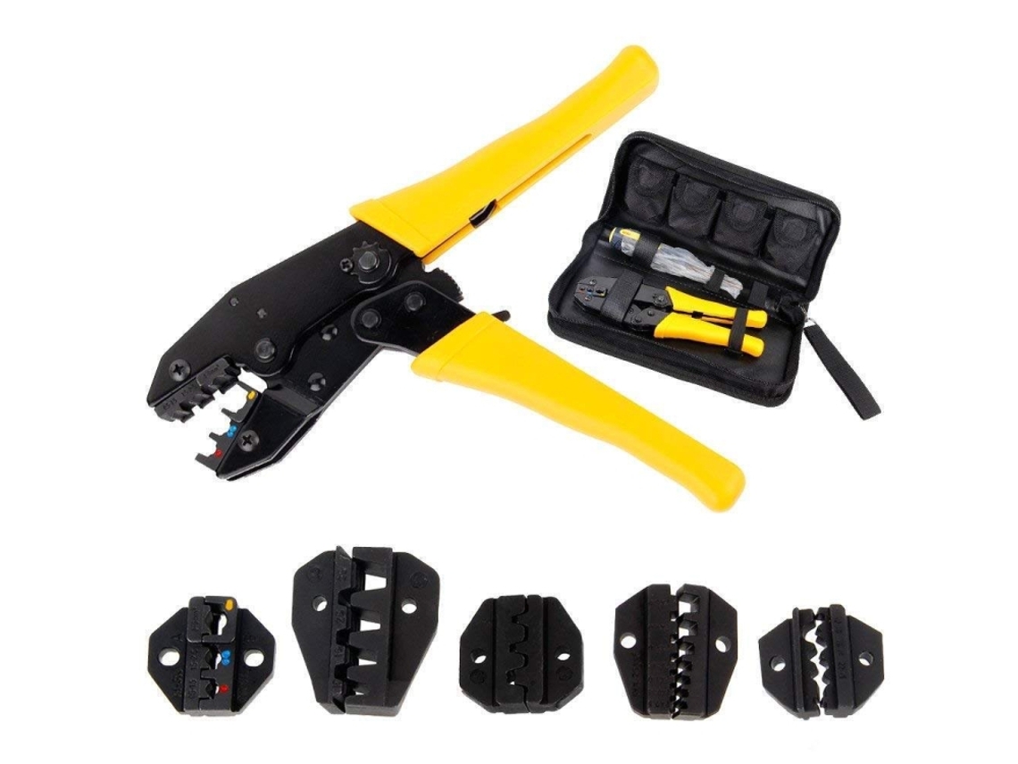 Crimpadora en frío multifuncional para terminales de cable desnudo, ideal para electricistas. Mdug