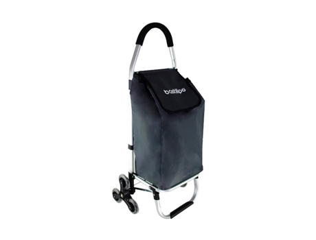 Bastilipo ANDREA GRIS MARENGO Carro de la compra sube escaleras 6 ruedas color gris marengo