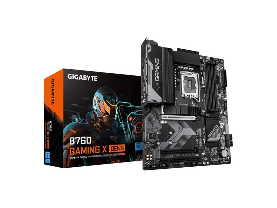 Placa Madre Gigabyte B760 Gaming X Gen5 Pcie Gen5 Ddr5 Lan 2.5 Gbe
