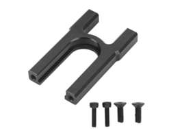 Soporte De Diferencial Central Rc, Aleación De Aluminio Ligero, Para Coches Rc Arrma 1/7 1/8 Negro