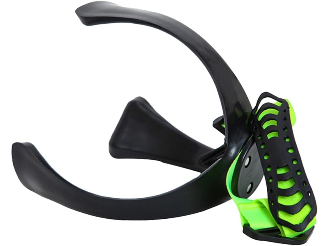Soporte Para Balón De Baloncesto Verde Claro Con Garra Redondeada, Agarre Flexible Y Superficie Lisa.