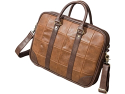 Bolso De Negocios Para Portátil De Hombre De Piel Sintética Con Compartimento De Almacenamiento.