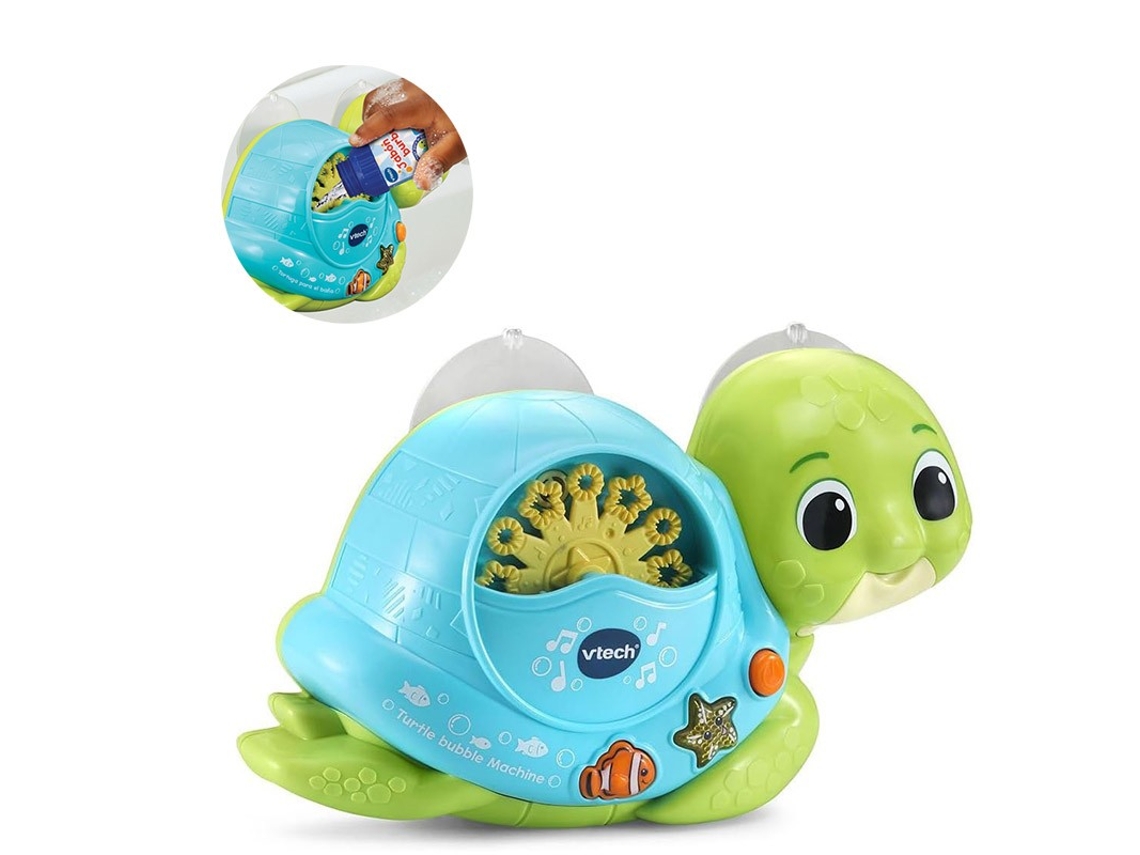 Vtech Juguete BaÃ±o Burbujas Tortuga Para El Baño Baby Burbujas