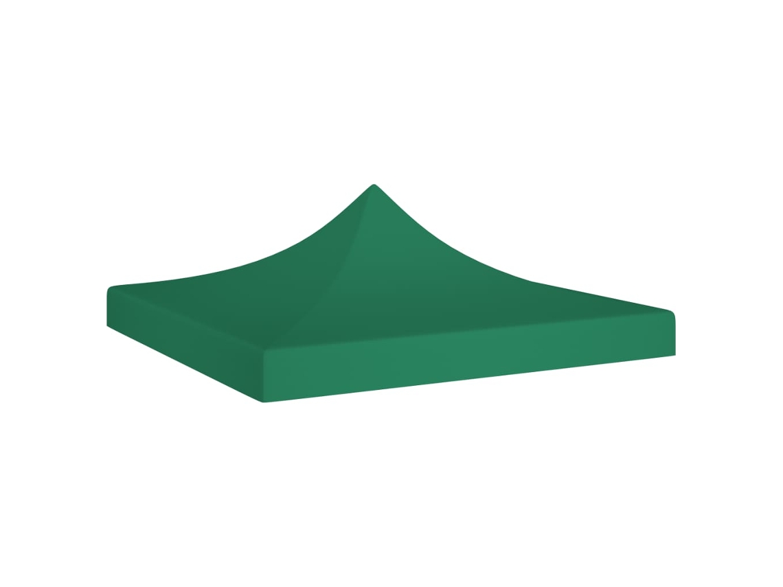 Techo De Carpa Para Celebraciones Verde 2x2 M 270 G/m²