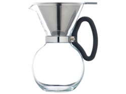 Cafeteira Gota a Gota Copas 8 Prateadola Cafetiere