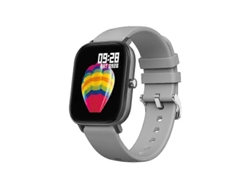 Reloj inteligente P8 de 1,4 pulgadas con monitor de presión arterial y frecuencia cardíaca, color gris plateado Ly Ebike