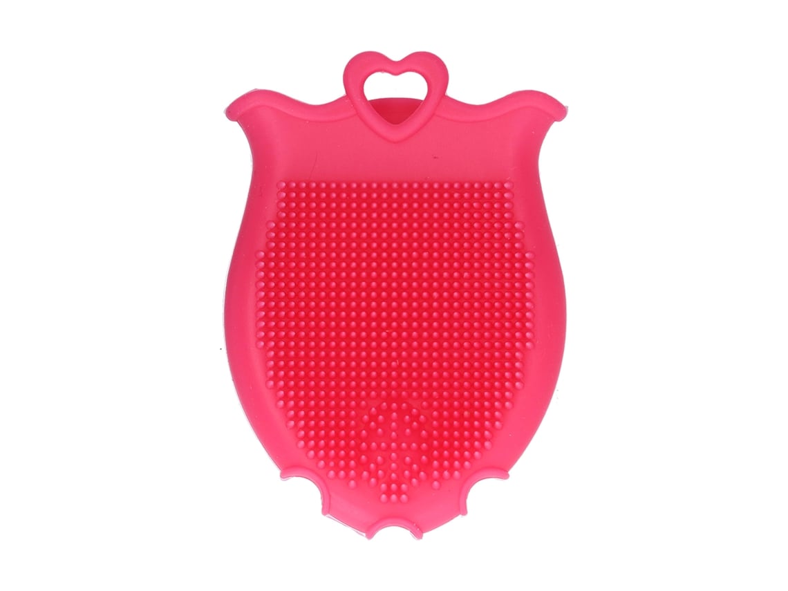 Escova De Banho Para Bebê Macia Com Design Duplo Limpeza E Massagem Cabelo Couro Cabeludo Rosa