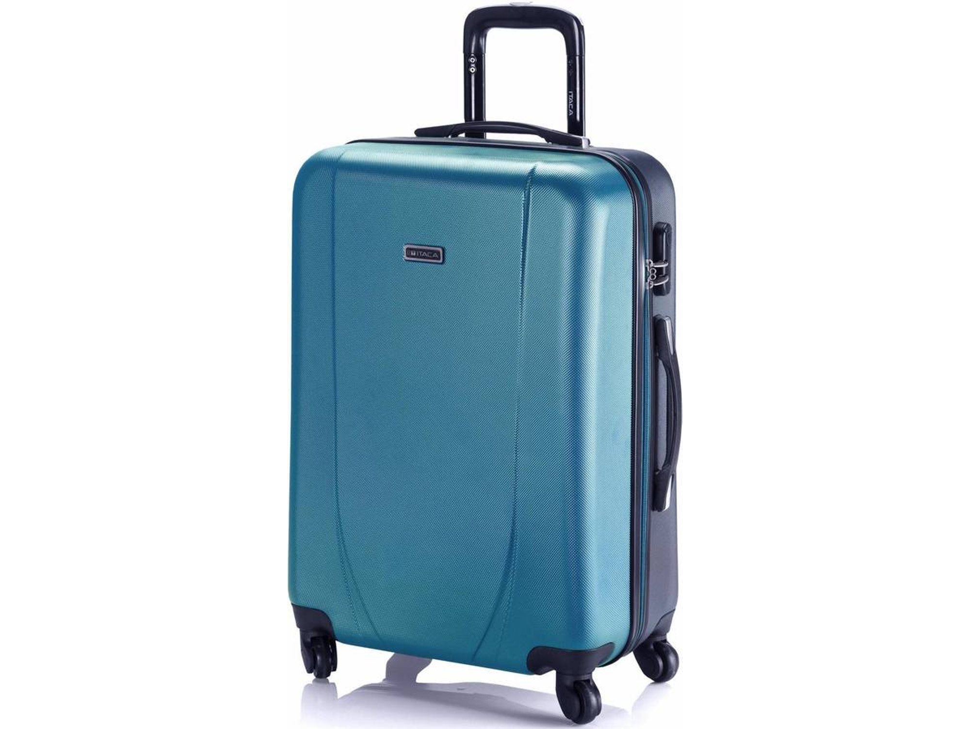 Maleta de Viaje Mediana ITACA ABS Texturizado Azul (41x65x24cm - 70 L)